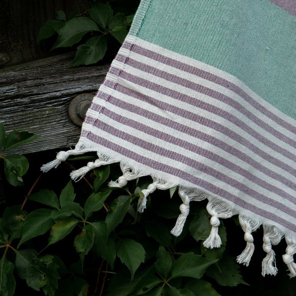 All Organic Cotton Turkish Peshtemal - Picture 4 of 7